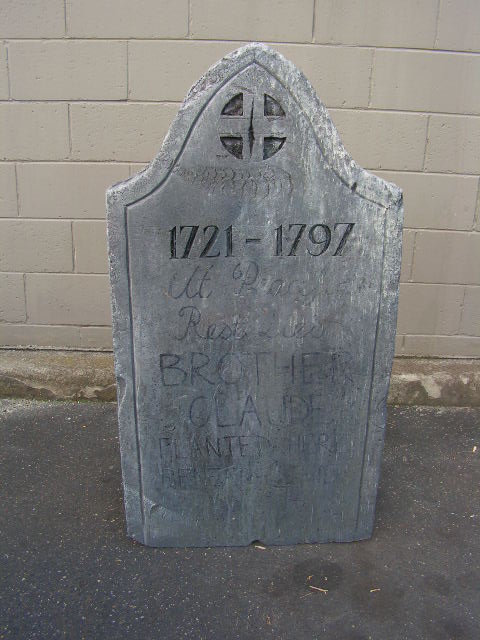 HEADSTONE, Large - 1721-97 (62x120cm H)